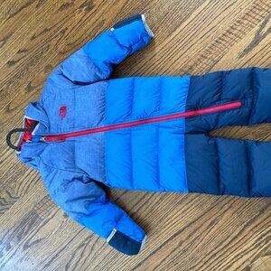 The North Face 550 Down 18-24M Snowsuit - Like New